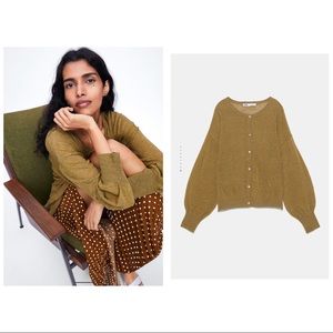 Zara Rustic Cardigan NWT